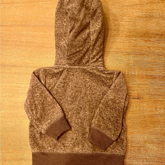 Carter’s Boy’s Hooded Doggie Sweater with Sherpa Lined Hood For Baby (3-Months) - Picture 4 of 4